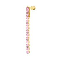 Single earring Marlù Woman Sparkles in Steel Zirconia 31OR0005G-LF - 31OR0005G-LF